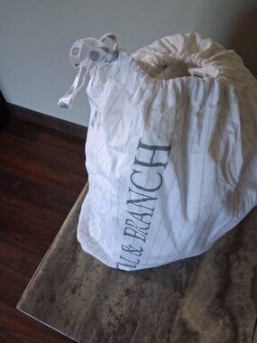 Boll & Branch CALIFORNIA KING Pencil Stripe 4 PCS PERCALE Hemmed Sheet Set